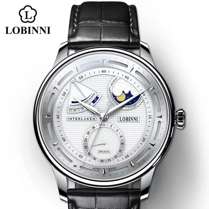 Omega Watch Constellation - Lobinni Moon Phase Seagull Orologio Meccanico