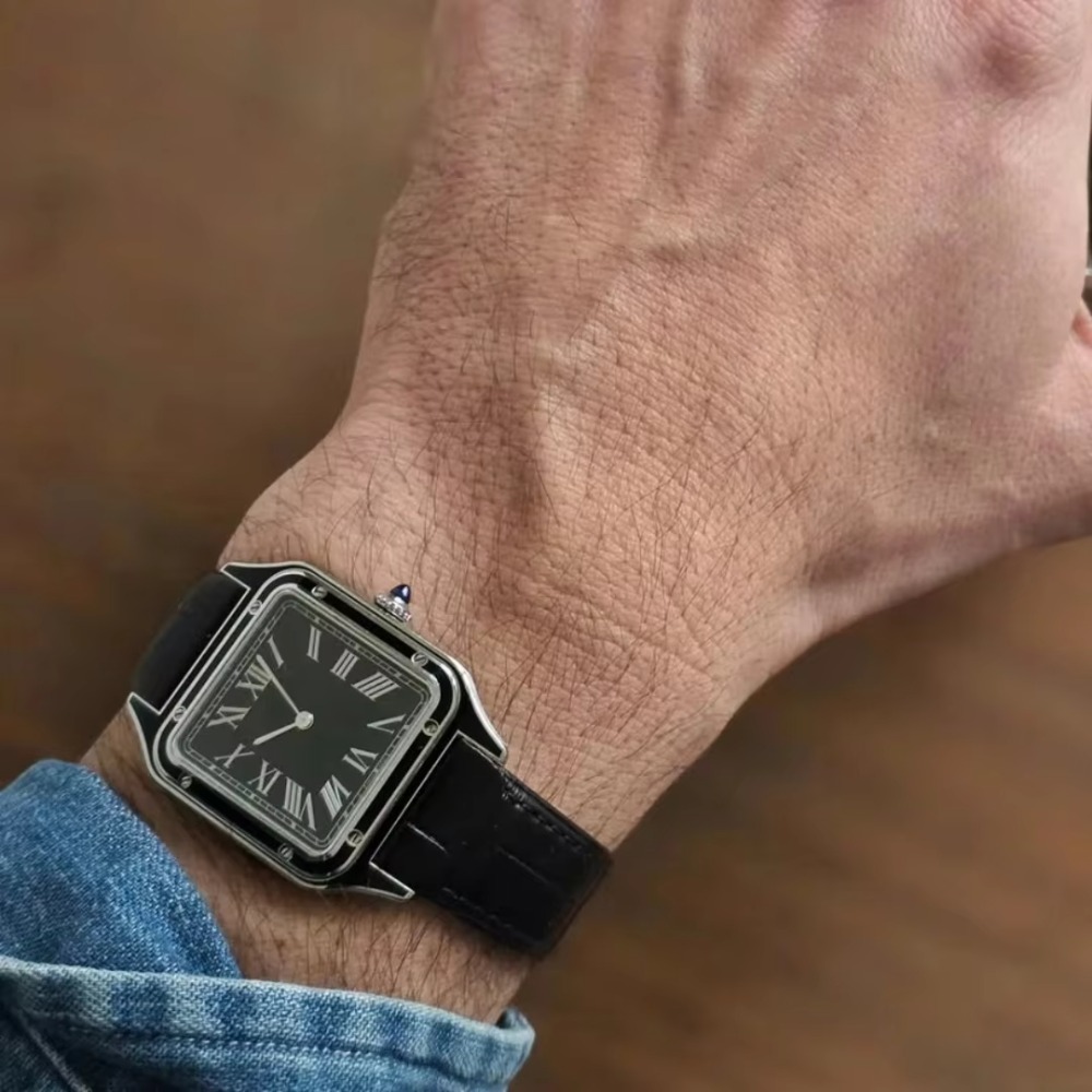 Cartier Watch Santos - Cinturino per orologio in pelle di