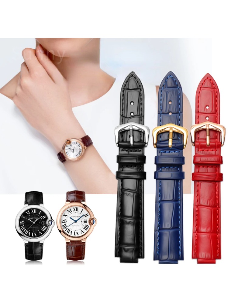 Cartier Watch Ballon Bleu - Cinturino per orologio in vera pelle