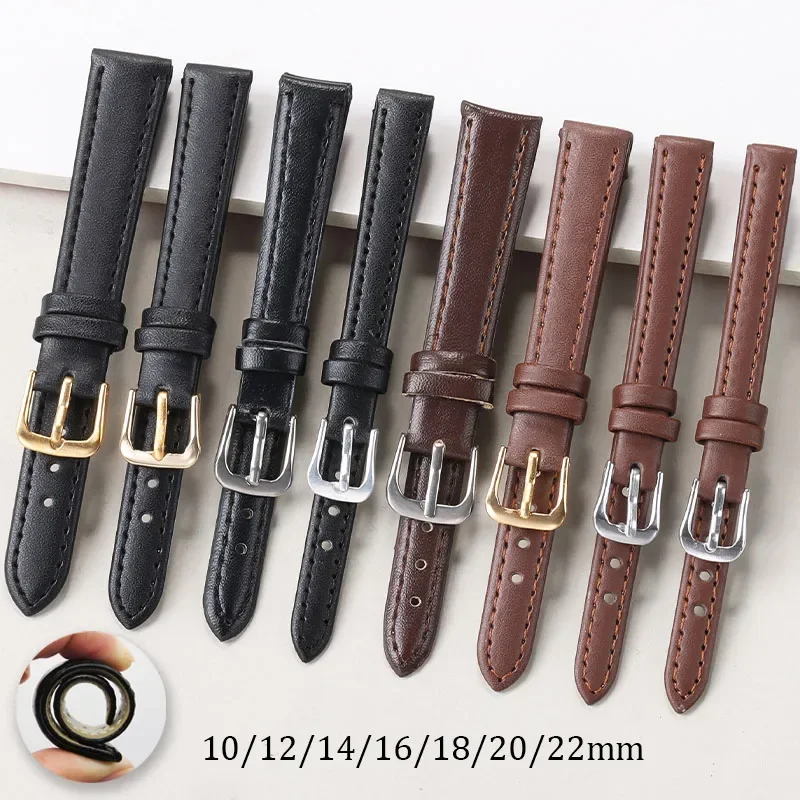Suede Strap Watch - Cinturino in pelle PU 10mm 12mm