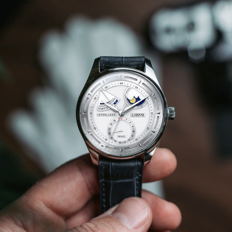 Lobinni Moon Phase Seagull Oro - Omega Watch Constellation recensione e prezzo