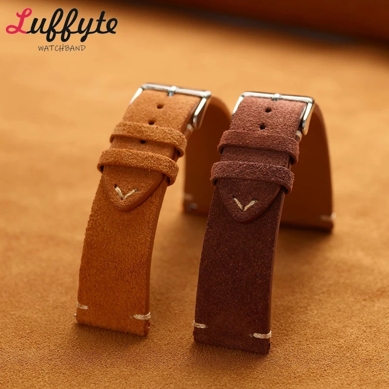 Cinturini per orologi in vera  - Suede Strap Watch recensione e prezzo