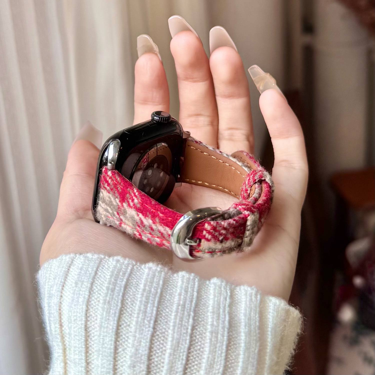 Nuovo Cinturino in Pelle Scamo - Suede Strap Watch recensione e prezzo