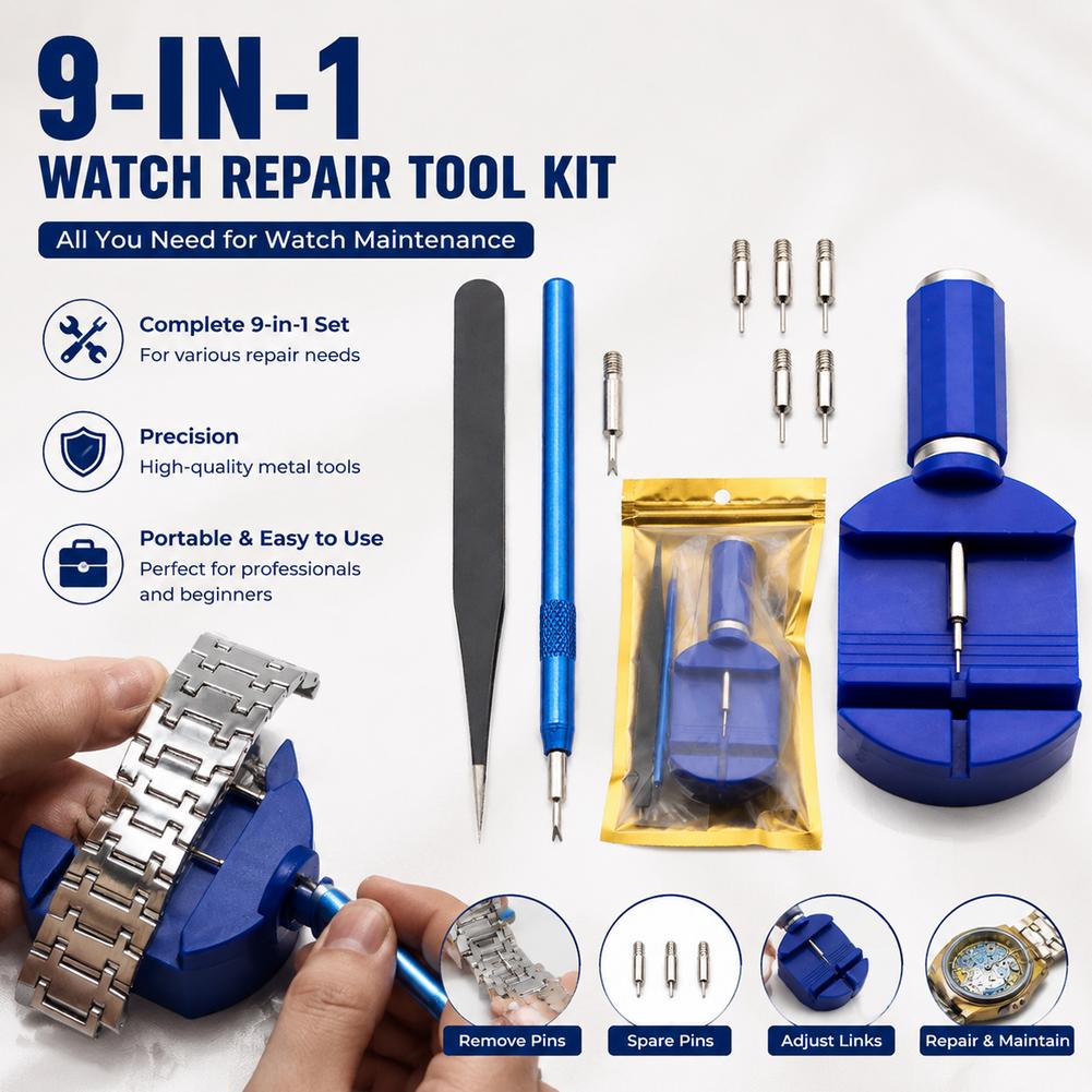 Kit Professionale 9 in 1 per R - Spring Bar Tool Set recensione e prezzo