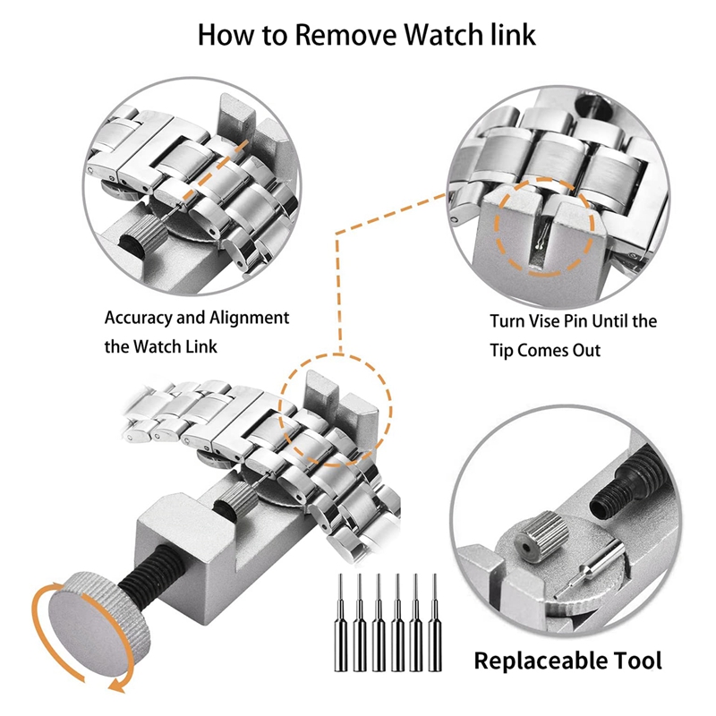 Kit di Riparazione Orologi, Se - Spring Bar Tool Set recensione e prezzo
