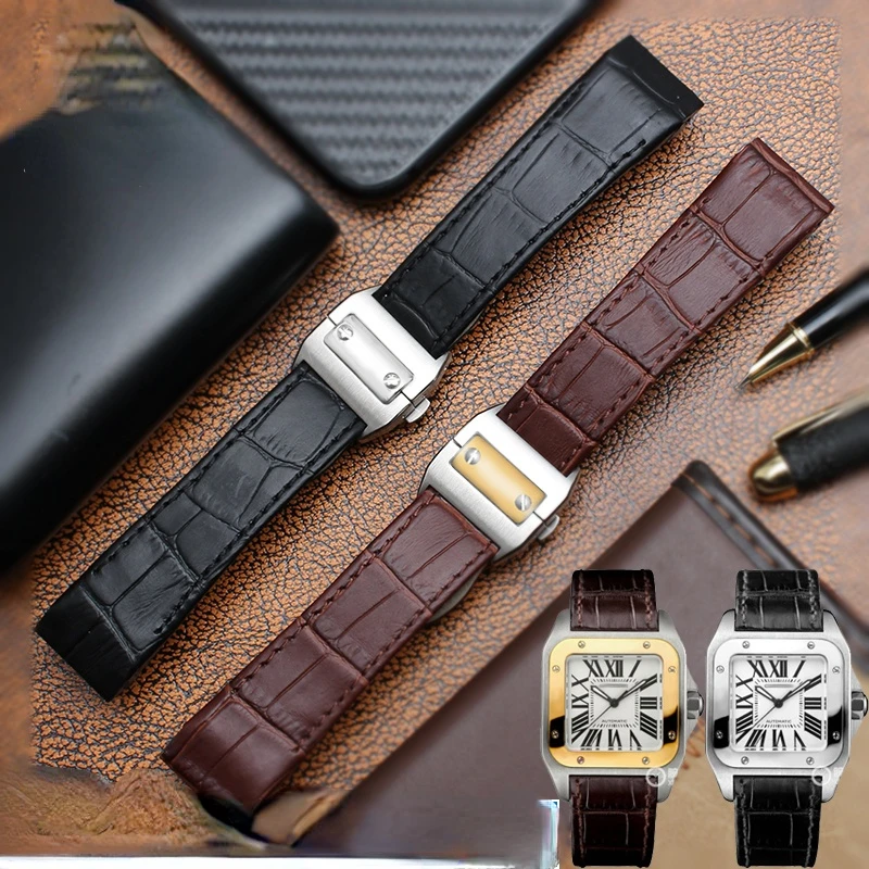 Cinturino in vera pelle per Ca - Cartier Watch Tank recensione e prezzo
