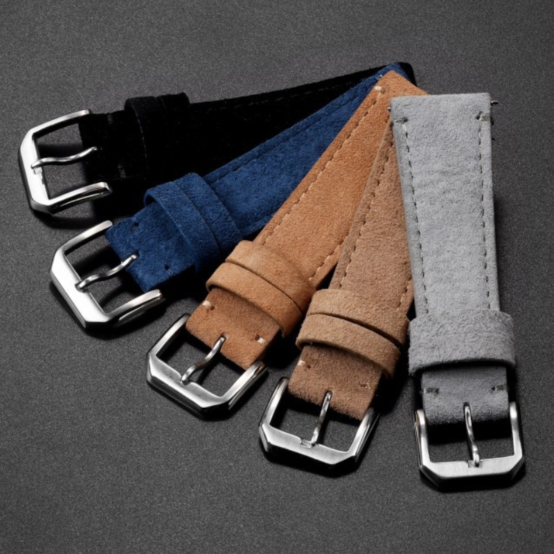 Cinturino per orologio in pell - Suede Strap Watch recensione e prezzo