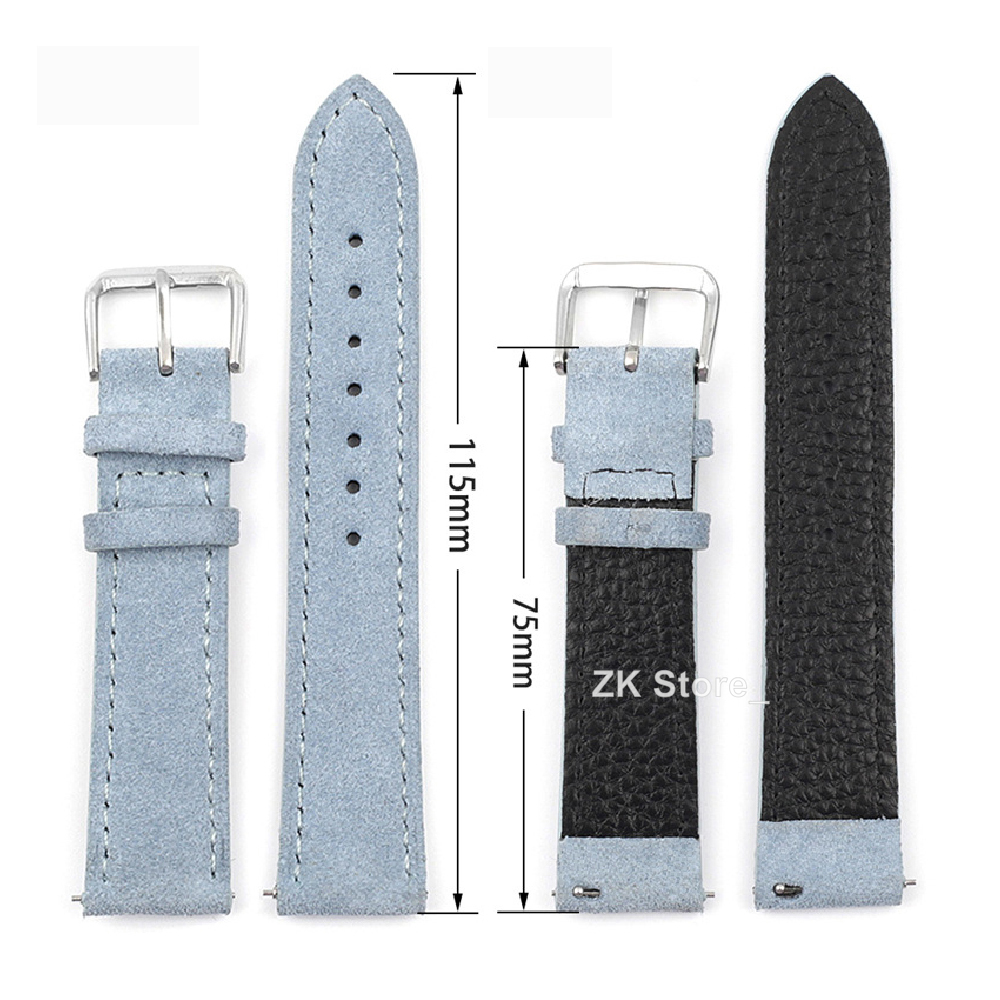 Cinturino per orologio in pell - Suede Strap Watch recensione e prezzo